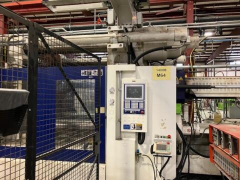2016 1400 ton Haitian 357 oz. Injection Molding Machine