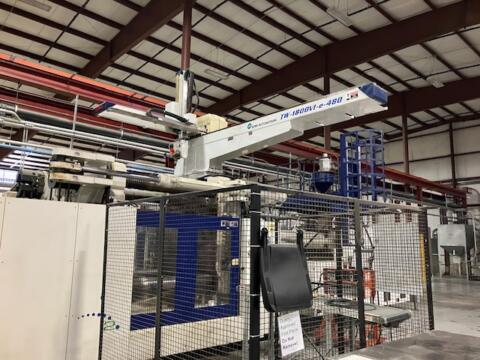 2016 1400 ton Haitian 357 oz. Injection Molding Machine