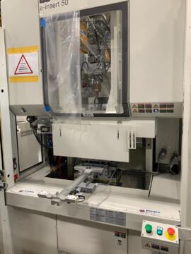 2019 50 ton Engel 0.84 oz. Vertical / Vertical Hybrid Electric Single Station Injection Molding Machine