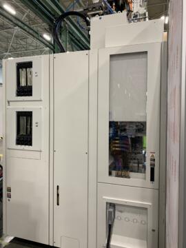 2019 50 ton Engel 0.84 oz. Vertical / Vertical Hybrid Electric Single Station Injection Molding Machine