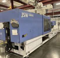 1996 500 ton JSW EII 53.3 oz. Injection Molding Machine