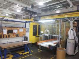 1999 950 ton Toshiba 252 oz Double Wide Platen
