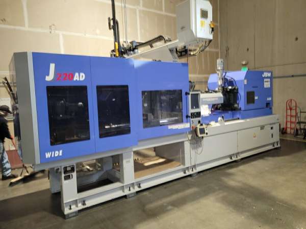 2014 220 ton JSW 14.23 oz. Electric Injection Molding Machine
