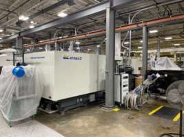 2018 610 ton Toshiba 43.3 oz. EC610SXII Electric Injection Molding Machine