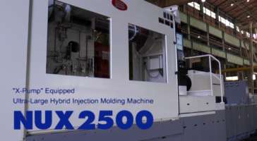 2020 2755 Ton Nissei 481 oz. NUX2500 Hybrid Injection Molding Machine