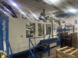 2021 Krauss Maffei 1450 Ton 402 oz. Injection Molding Machine