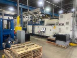 2022 Krauss-Maffei 2200 Ton 542 oz. Injection Molding Machine