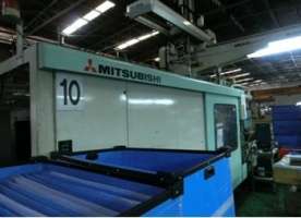 2003 850 ton Mitsubishi, 139 oz Wide Platen
